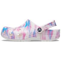 Crocs Classic Clog EVA Outdoor Breathable Clogs Unisex Pink White 207567-94S 45-46