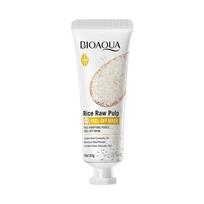 BIOAQUA Rice Raw Pulp Face Peel Off Mask Purifying Pores Clean Whitening Remove Blackheads Peeling Facial Masks Skin Care white