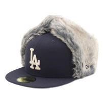 New Era 59FIFTY Dogear LA Los Angeles Dodgers LA Size 7 Cap, (ONSPOTZ Exclusive), Navy, 5/8 (MLB)