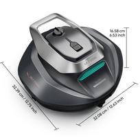 Ultenic Pooleco 10S Belaidis Robotas Baseino Valytuvas APP Nuotolinis Valdymas 90Min Veikimo Automatinis Parkavimas Baseino Siurblys tamsiai pilka spalva