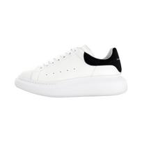 Alexander McQueen Oversized Sneaker Low top Stylish Skateboarding Shoes Men's White & Black 625162WHZ4K9061 39.5 black