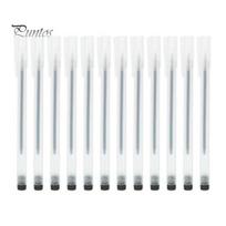 Needle Nib Gel Pens 12PCS Smooth Ink Pens, Quick-drying 0.5mm Fine Point Reliable Daily Minimalist Frosted Grip for Office And School Supplies Student 12pcs juoda