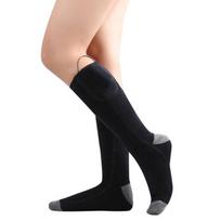 USB įkraunamos šildomos kojinės žiemai - Unisex elektrinė šiluma lauko slidinėjimui Pair of Heated Socks (No Battery) beige