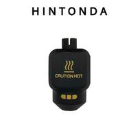 Bambu X2D 3D Printer Hardened Steel Hotend Nozzle - Standard/High Flow Silicone Sleeve black