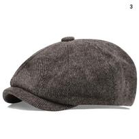 Vyriška laisvalaikio kepurė Peaky Blinders Pavasario Rudens Retro Baretės Kepurės Laukinių Laisvalaikio Kepurės Unisex Laukinių Aštuonkampė Kepurė mergina Naujienų pardavėjo Angliška kepurė 56-62CM gray