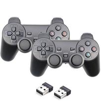 2.4G belaidis žaidimų pulto valdiklis, skirtas asmeniniam kompiuteriui / PS3 / televizoriaus dėžutei / „Android“ telefono vairasvirtė, skirta „Super Console X Pro“ vaizdo žaidimų konsolei 2 pilka spalva