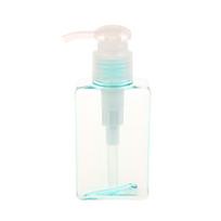 100 ml kvadratinis putojantis dozatorius buteliukas nešiojami muilo dozatoriai skystam muilui šampūno pompiniai buteliukai vonios kelioniniai reikmenys šviesiai mėlyna spalva