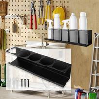 Spray Can Holder Organizer Paint Bottle Iron Wall Mounted for white
