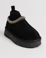 Ugg batai su kojine Suny Liana 24500 36 juodi zomša vilna 39 juoda