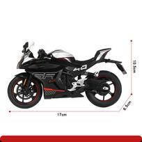 1/12 CFMOTO 450SR Alloy Die Cast Motorcycle Model Vehicle Collection Sound and Light Off Road Autocycle Toys Car balta