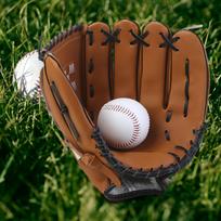 Sportinės Beisbolo Softballo Lauko Pirštinės Mušimo Pirštinės Įžaidėjo Kairės Rankos Naudojimui Stori Gaudytojo Pirštinės 12.5inch brown