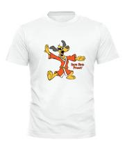 Hong Kong Phooey Funny Animation Retro Cartoon Style Graphic T Shirt Vintage M