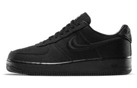 Nike X Stussy Air Force 1 Low 'Triple Black' CZ9084-001 35.5