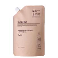Moremo Ampoule Water Treatment Miracle 100 Refill Pouch 400ml Scalp Care beige