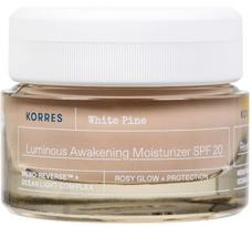 Veido kremas Korres White Pine Luminous Awakening, 40 ml, SPF 20