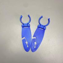 1Pcs Paddle Board Fasten Clip Fix Clamp Expandable Paddle Board Clamp Paddle Board Fin Clips For Kayaking Water Sports mėlyna