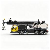 1250PCS 42175 Mobile Crane MOC Model Technic Building Blocks Custom Puzzle DIY Assembly Educational Collection Birthday Holiday No people  No sticke black