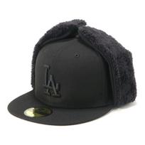 NEW ERA 59FIFTY Kepurė su šunų ausimis MLB Los Angeles Dodgers Shohei Ohtani LA Juoda Toninė Minko Vilnos ONSPOTZ Išskirtinė 5950 Kepurė black