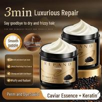 Liang Zhuang Caviar Repair Hair Mask brown