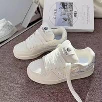 Original Hong Kong Fengzi ins tide autumn new bread shoes student casual skateboard shoes 35