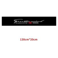 Automobilio priekinio ir galinio stiklo dekoratyvinis lipdukas Toyota RAV4 Camry Corolla Levin Yaris Reiz Vios Highlander CHR Prius
