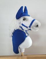 Hobby Horse A3 Set: Rug + Fly Hats - Cornflower Blue