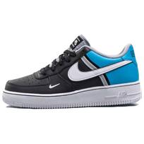 Nike Air Force 1 LV8 2 'Black Light Current Blue' Gs CI1756-001 36
