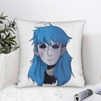 Sally Face Pillowcase Soft Polyester Cushion Cover Decor Sal Fisher Mask Larry Johnson Game Throw Pillow Case Cover Home Zipper 30X30CM