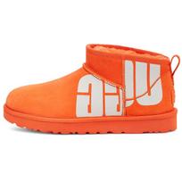 UGG Classic Ultra Mini 'Orange Soda' su pažeistu logotipu Moteriški 1126373-OGS 37 white