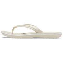 Crocs Comfortable Flat Toe Post Sandals Unisex Footwear Beige 11033-2Y2 37-38