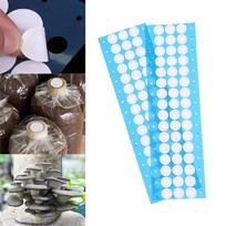 48pcs/sheet Hydrophobic Breathable Membrane Sterile Mesh Membrane Filter Laboratory Supply Sterile Lid Mushroom Cultivation