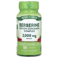 Nature's Truth, Berberine Ceylon Cinnamon Complex, 2,000 mg, 50 capsules