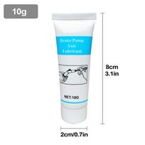 Brake cylinder lubricant maintenance grease Tube Lubricant Rust Protector Car Care Product 10g Heat Resistant Lubricant