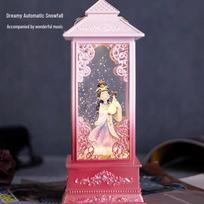 Octave Ballet Rotating Crystal Music Box - Children's Birthday Gift 9 Tunes