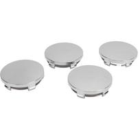 4PCS 60mm Car Wheel Center Hub Cap with Iron Ring Stylish Wheel Tyre Center Rim Hub Cover Universal for Vehicle Electroplated Colors