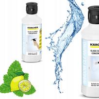 Stiklo valiklis Karcher 500 ml, ekologiškas koncentratas veidrodžiams ir langams, WV plovimo įrenginiams
