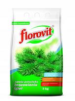 Trąšos spygliuočiams Florovit nuo spyglių rudavimo, 3 kg