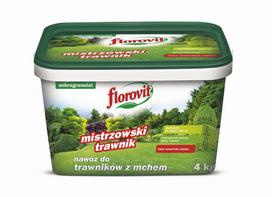 Trąšos vejai Florovit Master, 4 kg, tankiai žaliai žolei, regeneracijai