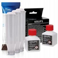 Vandens filtras AL-TES46, 3 vnt., Krups kavos aparatui + valymo skystis XS9000