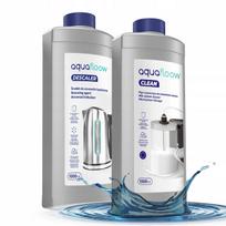 AquaFloow 2x1l nukalkinimo priemonė kavos aparatams ir pieno sistemos valiklis