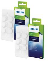 Valymo tabletės Philips CA6704/10, 12 vnt., 2 komplektai