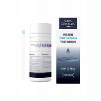 Vandens kietumo nustatymo juostelės Aqua Crystalis, 100 vnt.