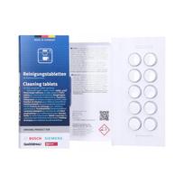 Valymo tabletės Bosch Siemens 10x 2,2g EQ.5 EQ.9 EQ.500 iQ700