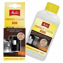 Kavos aparatų valymo rinkinys Melitta, 4 tabletės, 250 ml skystis