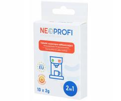 Valymo tabletės kavos aparatui NeoProfi 10 vnt. 2 g universalios