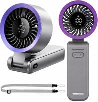 Stalinis ventiliatorius, nešiojamas, tylus, 3600mAh, USB