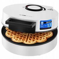 Vaflinė Clatronic WA 1200W su nelimpančia danga ir temperatūros reguliatoriumi