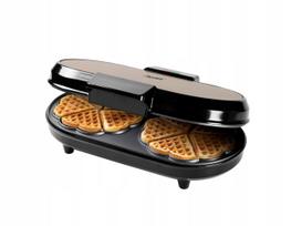 Vaflinė Bestron ADWM730SAT, dviguba, 1200W, smėlio spalvos
