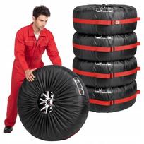 Padangų užvalkalai, atsparūs vandeniui, 19–23", 4 vnt., SOLID LARGE su XL rankenomis