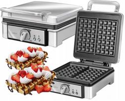 Vaflinė MPM MGO-13 1400W, nelimpančia danga, su temperatūros reguliatoriumi